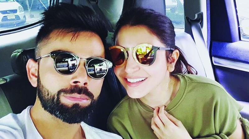 Virat Kohli and Anushka Sharma Virat Kohli and Anushka Sharma