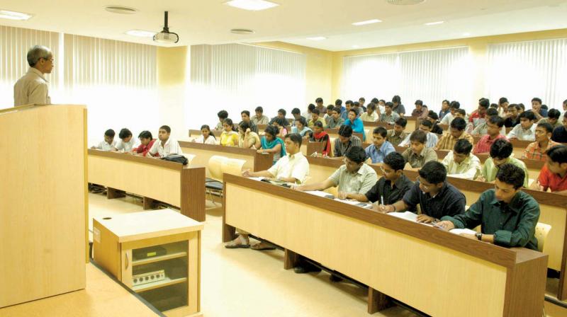 The class in question was the Foundation Course, which is one that all students of the Masters programme take when they first join college (Picture for representational purposes only: wikimedia commons) The class in question was the Foundation Course, which is one that all students of the Masters programme take when they first join college (Picture for representational purposes only: wikimedia commons)