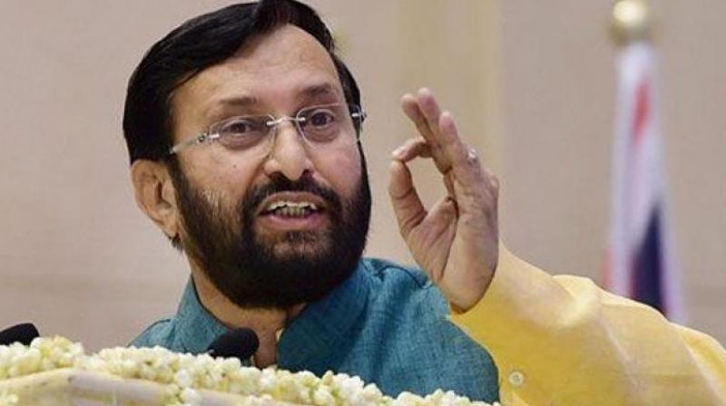 Javadekar was replying to a question on the West Bengal education minister's recent complaint that in 2017, the students appearing for NEET in vernacular languages had faced tougher questions than the ones set in English and Hindi. (Photo: PTI) Javadekar was replying to a question on the West Bengal education minister's recent complaint that in 2017, the students appearing for NEET in vernacular languages had faced tougher questions than the ones set in English and Hindi. (Photo: PTI)