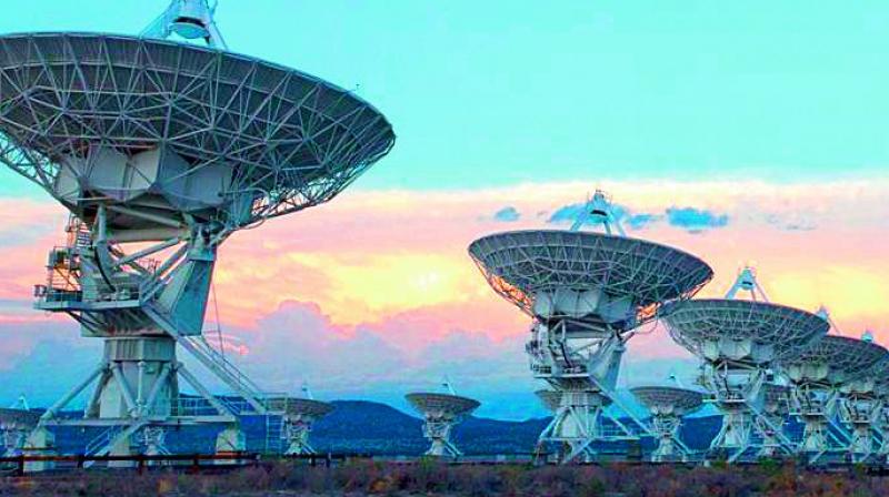 The Karl G. Jansky Very Large Array, located in central New Mexico. (Representational Image) The Karl G. Jansky Very Large Array, located in central New Mexico. (Representational Image)