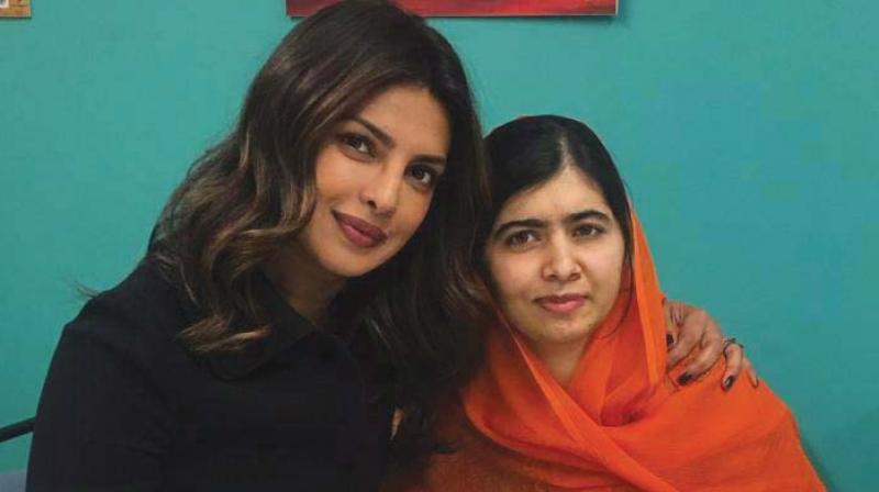 Priyanka and Malala Priyanka and Malala