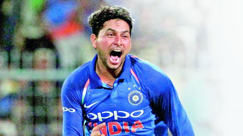 Kuldeep Yadav’s hat-trick was also the 43rd in 3,912 one-day internationals. Lasith Malinga achieved three hat-tricks while Pakistan’s Wasim Akram and Saqlain Mushtaq and Sri Lankan Chaminda Vaas are the three bowlers to perform two hat-tricks in one-day internationals (Photo: DC Kuldeep Yadav’s hat-trick was also the 43rd in 3,912 one-day internationals. Lasith Malinga achieved three hat-tricks while Pakistan’s Wasim Akram and Saqlain Mushtaq and Sri Lankan Chaminda Vaas are the three bowlers to perform two hat-tricks in one-day internationals (Photo: DC