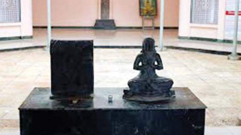 Vijnaneshwara’s statue Vijnaneshwara’s statue