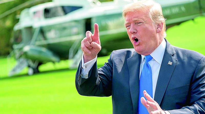 US President Donald Trump US President Donald Trump