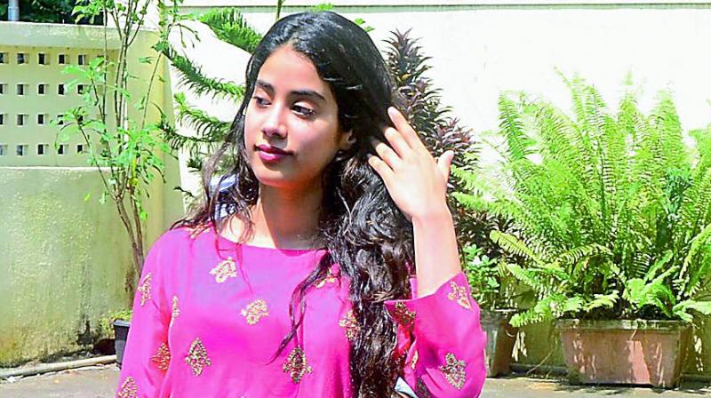 It looks like Jhanvi’s debut project will hit the screens before Sara’s. It looks like Jhanvi’s debut project will hit the screens before Sara’s.