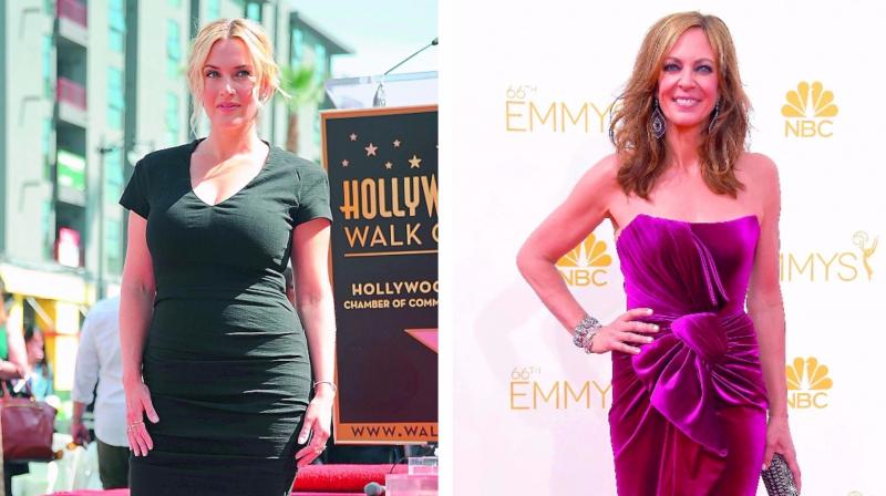Kate Winslet and Allison Janney Kate Winslet and Allison Janney