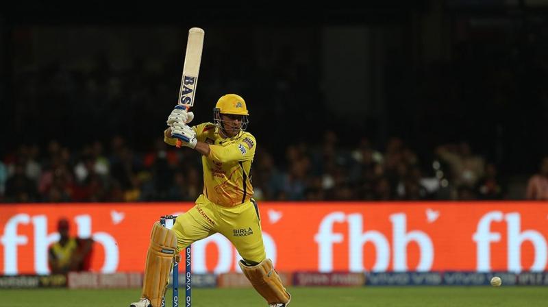 Dhoni felt that the Chinnaswamy track was difficult one to bat on with its spongy bounce. (Photo: BCCI) Dhoni felt that the Chinnaswamy track was difficult one to bat on with its spongy bounce. (Photo: BCCI)
