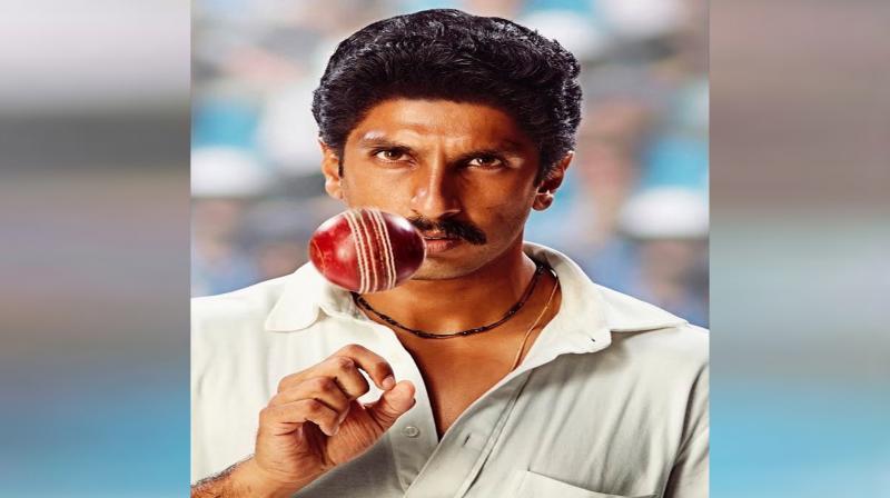 Ranveer Singh's look as Kapil Dev in '83. (Photo: Instagram) Ranveer Singh's look as Kapil Dev in '83. (Photo: Instagram)