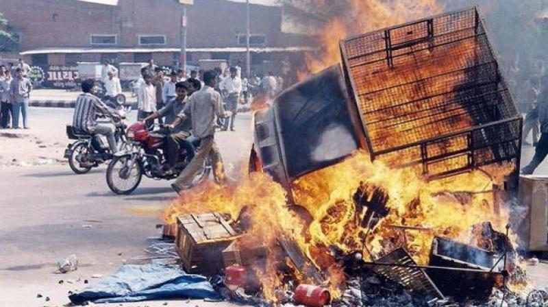 On March 1, 2002, 23 people from the Muslim community were burnt alive in a house in Pirwali Bhagol area of Ode village. (Photo: PTI) On March 1, 2002, 23 people from the Muslim community were burnt alive in a house in Pirwali Bhagol area of Ode village. (Photo: PTI)