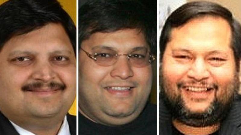 India-born South African businessmen brothers, Atul, Rajesh and Ajay Rajesh Gupta. The Gupta family, one of South Africa’s wealthiest, has been accused of wielding undue influence behind the scenes. (Photo: Who’swho website) India-born South African businessmen brothers, Atul, Rajesh and Ajay Rajesh Gupta. The Gupta family, one of South Africa’s wealthiest, has been accused of wielding undue influence behind the scenes. (Photo: Who’swho website)
