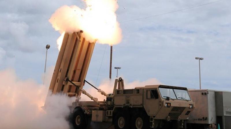 Rood said when asked about reports that India is interested in purchasing the Terminal High Altitude Area Defense system popular as THAAD from the US. (Photo: AFP) Rood said when asked about reports that India is interested in purchasing the Terminal High Altitude Area Defense system popular as THAAD from the US. (Photo: AFP)