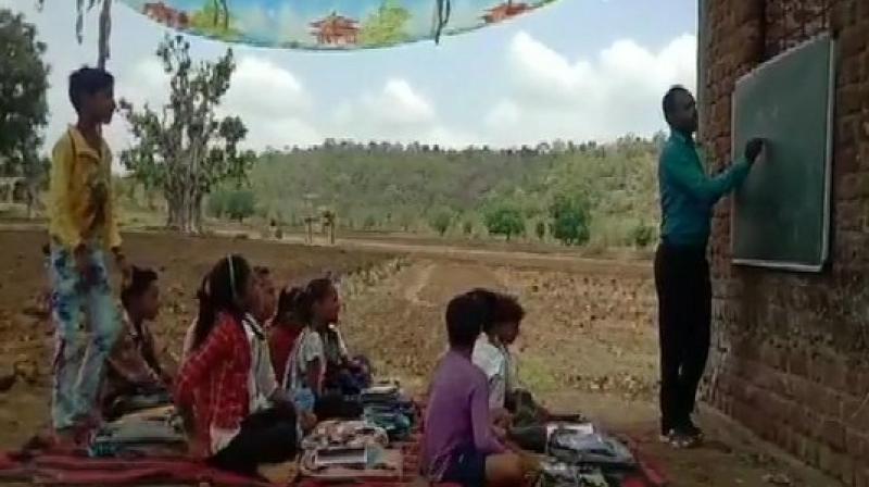 Dewas Collector Shrikant Pandey rubbished the claims made by the locals and assured that they will carry out repair work immediately. (Photo: ANI) Dewas Collector Shrikant Pandey rubbished the claims made by the locals and assured that they will carry out repair work immediately. (Photo: ANI)