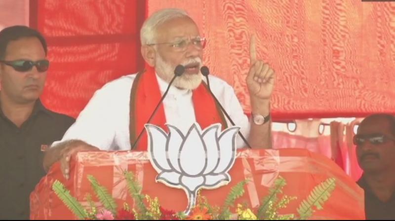 Prime Minister Narendra Modi on Saturday charged the Congress with having placed vote bank politics above national interest while it was in power at the Centre. (Photo: File) Prime Minister Narendra Modi on Saturday charged the Congress with having placed vote bank politics above national interest while it was in power at the Centre. (Photo: File)