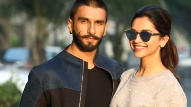 Ranveer Singh and Deepika Padukone. Ranveer Singh and Deepika Padukone.