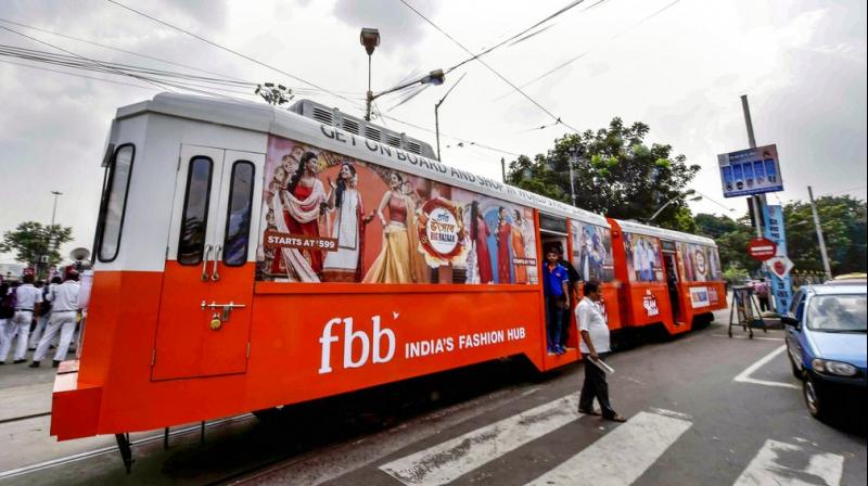 The tram will ride around the city for 45 days. (Photo: PTI) The tram will ride around the city for 45 days. (Photo: PTI)