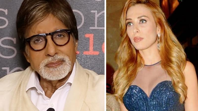 Iulia Vantur has rendered a song in Himesh Reshammiya's new album, with Amitabh Bachchan launching it on Monday. Iulia Vantur has rendered a song in Himesh Reshammiya's new album, with Amitabh Bachchan launching it on Monday.