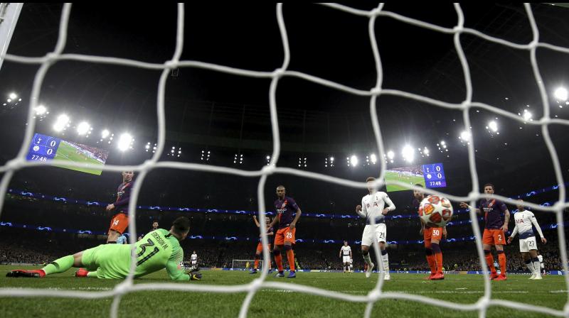 Spurs manager Mauricio Pochettino said on the eve of the game that his side would need to match the intensity of a City outfit oozing quality, both on the pitch and on a bench containing Kevin de Bruyne, Gabriel Jesus and Leroy Sane. (Photo: AP) Spurs manager Mauricio Pochettino said on the eve of the game that his side would need to match the intensity of a City outfit oozing quality, both on the pitch and on a bench containing Kevin de Bruyne, Gabriel Jesus and Leroy Sane. (Photo: AP)