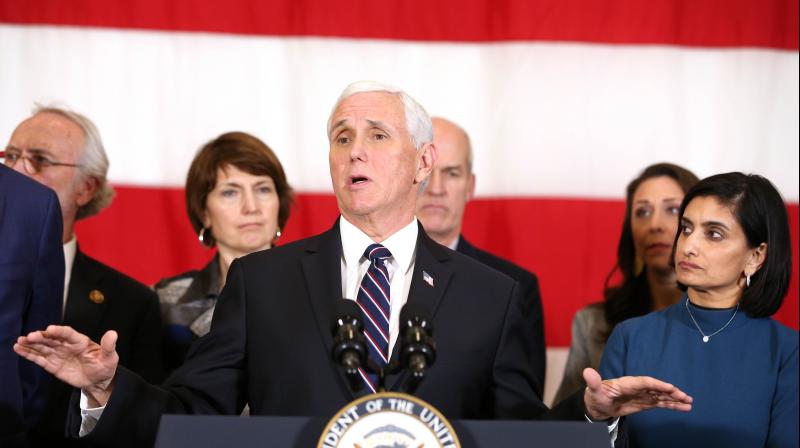 Two test positive for Covid 19 at US conference attended by Mike Pence