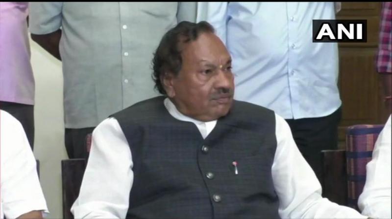 Eshwarappa, 70, who is a member of the Kuruba backward caste, is also known for making controversial and sexist statements in the past as well. (Photo: ANI) Eshwarappa, 70, who is a member of the Kuruba backward caste, is also known for making controversial and sexist statements in the past as well. (Photo: ANI)
