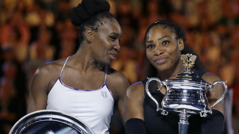 Serena Williams clinched her 23 Grand Slam title as she defeated sister Venus Williams in the Australian Open final here on Saturday. (Photo: AP) Serena Williams clinched her 23 Grand Slam title as she defeated sister Venus Williams in the Australian Open final here on Saturday. (Photo: AP)