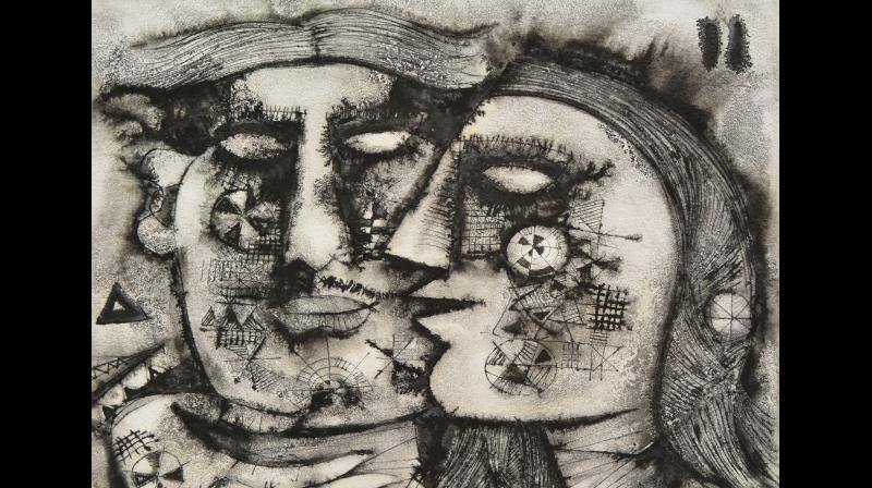 Work by artiste Manickam Senathipathi Work by artiste Manickam Senathipathi