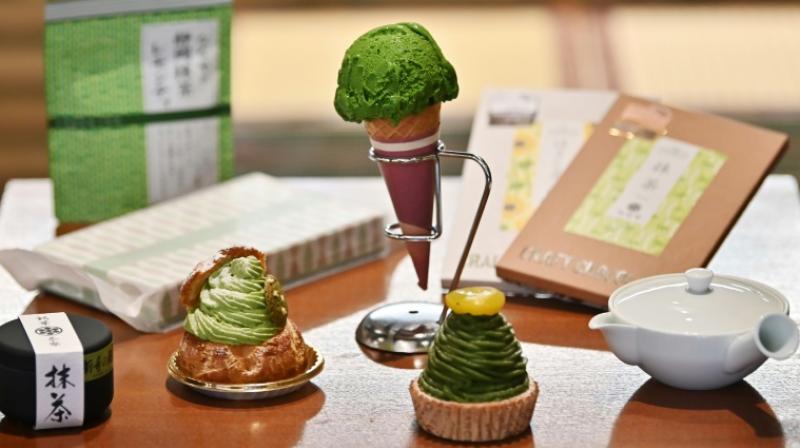 From matcha ice cream to cake and chocolate, producers of traditional Japanese green tea are capitalising on growing global interest in its flavour. (Photo: AFP) From matcha ice cream to cake and chocolate, producers of traditional Japanese green tea are capitalising on growing global interest in its flavour. (Photo: AFP)