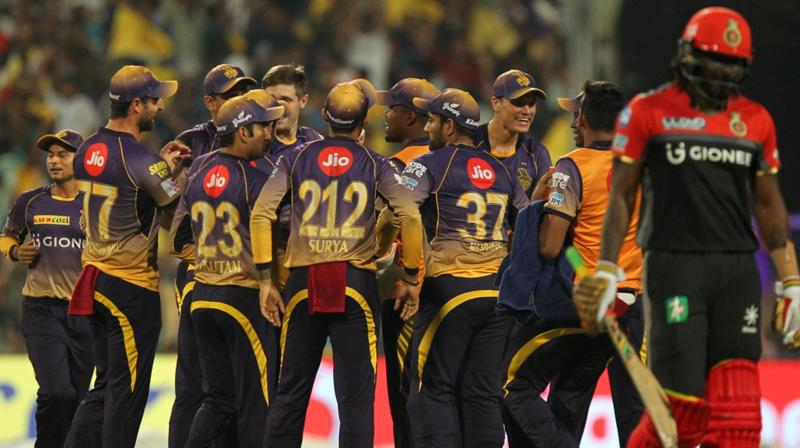 In a stunning collapse against Kolkata Knight Riders, Royal Challengers Bangalore were all out for 49, the lowest score in the history of IPL. (Photo: BCCI) In a stunning collapse against Kolkata Knight Riders, Royal Challengers Bangalore were all out for 49, the lowest score in the history of IPL. (Photo: BCCI)