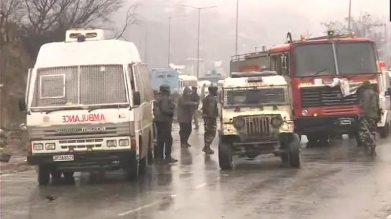 The IED blast was followed by gunshots in Goripora area of Awantipora. (Photo: ANI | Twitter) The IED blast was followed by gunshots in Goripora area of Awantipora. (Photo: ANI | Twitter)