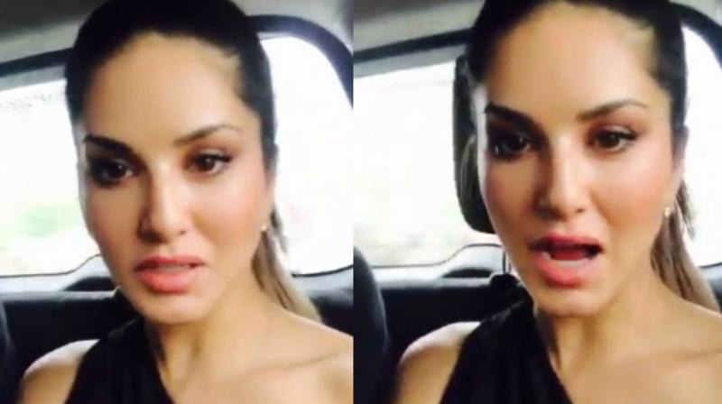 Screengrabs from Sunny Leone's video. Screengrabs from Sunny Leone's video.