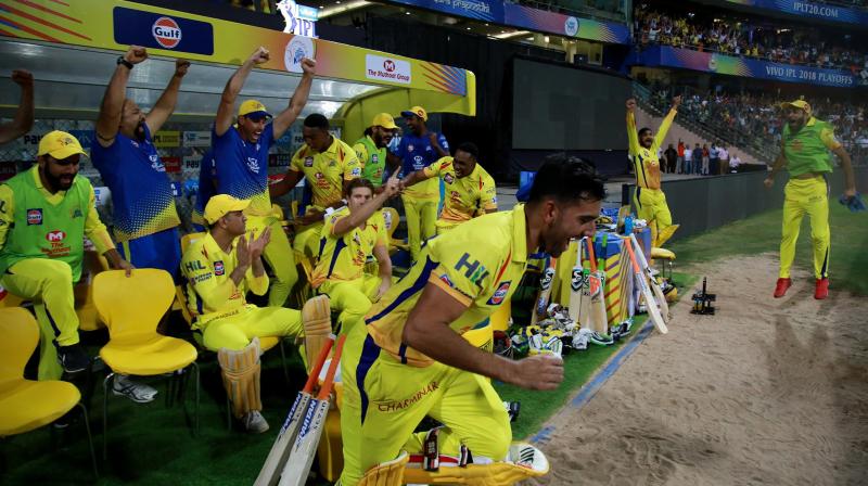 Captain Cool MS Dhoni has passed on his calm demeanour to the rest of the squad which has been the key in CSK’s road to the final. (Photo: BCCI) Captain Cool MS Dhoni has passed on his calm demeanour to the rest of the squad which has been the key in CSK’s road to the final. (Photo: BCCI)