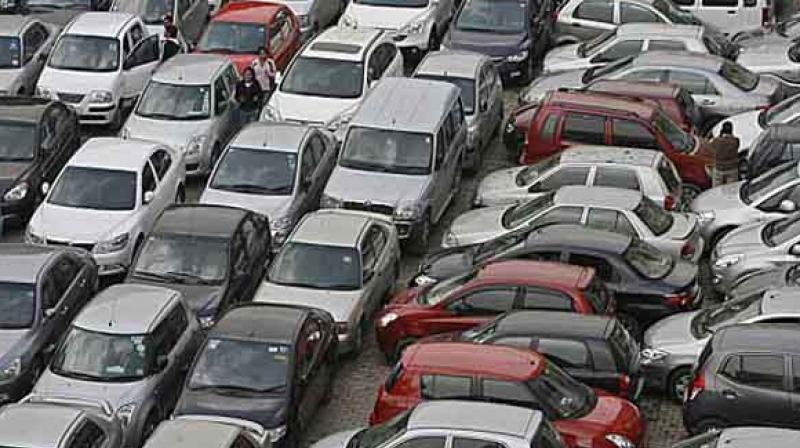 Vehicle sales across categories registered a decline of 18.66 per cent last month at 12,21,929 units, from 15,02,314 units in December 2015. Vehicle sales across categories registered a decline of 18.66 per cent last month at 12,21,929 units, from 15,02,314 units in December 2015.