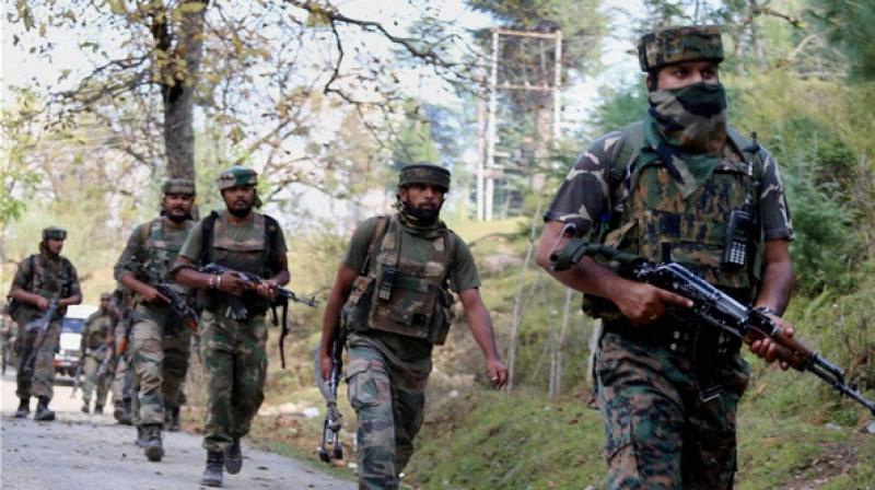 The encounter broke out in Parray Mohalla Hajin area of Bandipore district. (Photo: PTI/ Representational Image) The encounter broke out in Parray Mohalla Hajin area of Bandipore district. (Photo: PTI/ Representational Image)