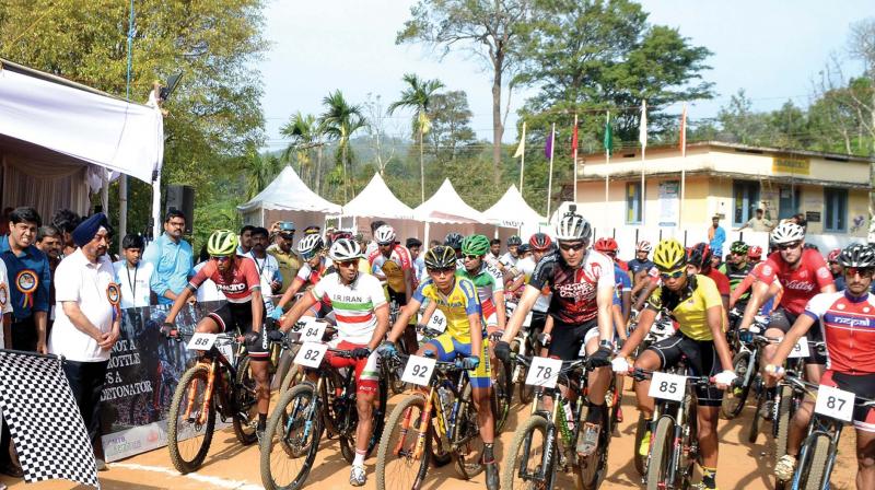 The two-day annual mountain biking event 'MTB Kerala 2018' held at Wayanad The two-day annual mountain biking event 'MTB Kerala 2018' held at Wayanad