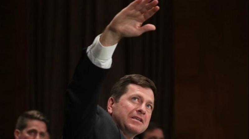 Clayton could play a key role in potentially regulating Libra and has taken a critical stance of cryptocurrencies in his time at the SEC. (Photo: AFP) Clayton could play a key role in potentially regulating Libra and has taken a critical stance of cryptocurrencies in his time at the SEC. (Photo: AFP)