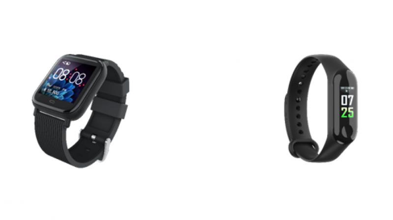 The Gizfit 902 Smartwatch, and the Gizfit 901 Smartband. The Gizfit 902 Smartwatch, and the Gizfit 901 Smartband.