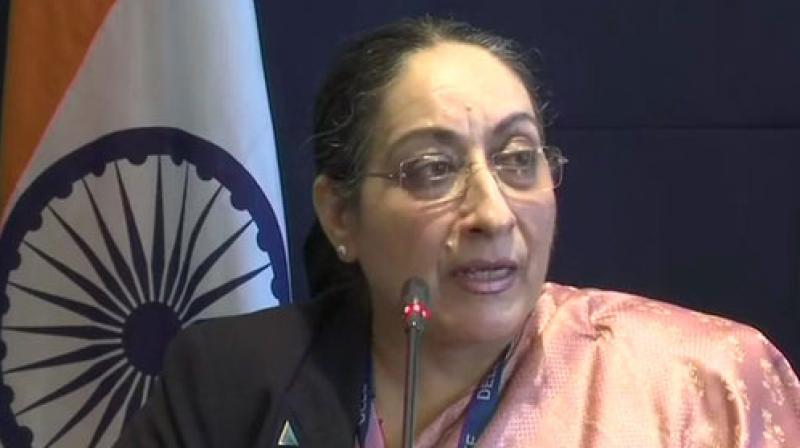 Responding to UN human rights chief Michelle Bachelet's Oral Update on Monday, Singh said the recent legislative measures taken by India in Jammu and Kashmir were within the framework of its Constitution. (Photo: File) Responding to UN human rights chief Michelle Bachelet's Oral Update on Monday, Singh said the recent legislative measures taken by India in Jammu and Kashmir were within the framework of its Constitution. (Photo: File)