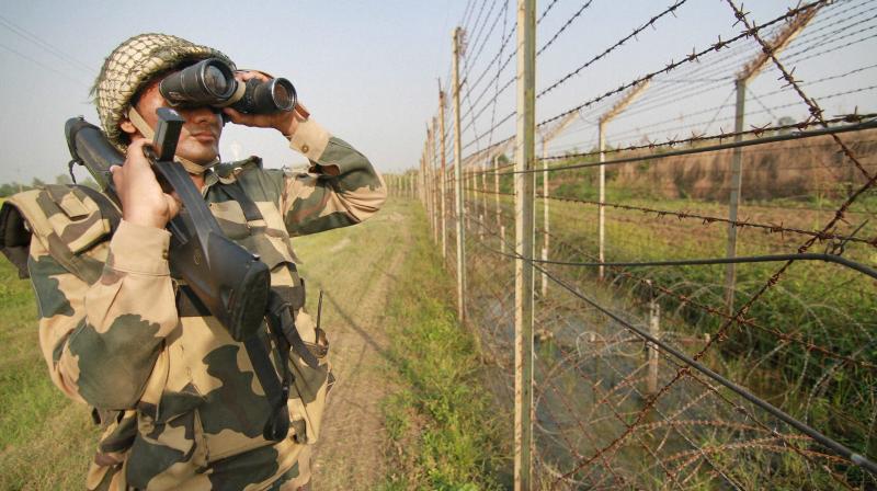 The official said directions were also issued to field commanders to maintain extra vigil on the border to thwart the attempts of smugglers and anti-national elements. He said tactical operations are being mounted to foil the attempts of smugglers and intruders during this foggy season. (Photo: PTI) The official said directions were also issued to field commanders to maintain extra vigil on the border to thwart the attempts of smugglers and anti-national elements. He said tactical operations are being mounted to foil the attempts of smugglers and intruders during this foggy season. (Photo: PTI)