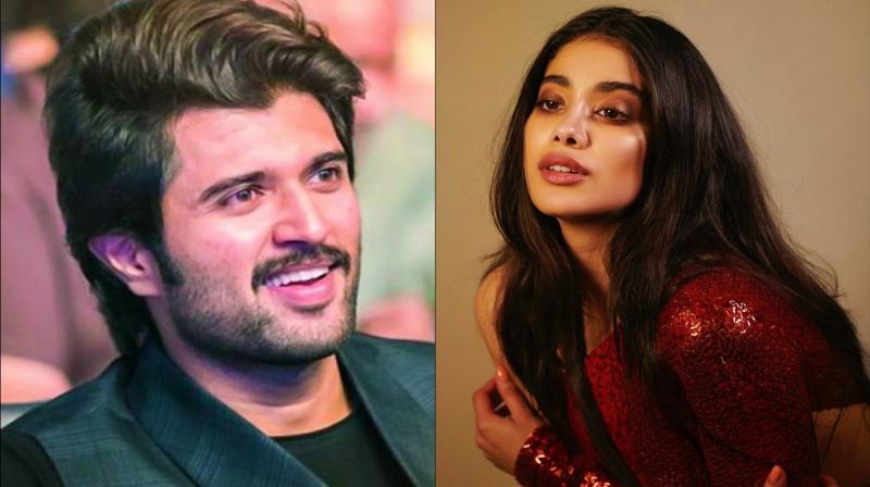 Vijay Deverakonda and Janhvi Kapoor. (Photo: Instagram) Vijay Deverakonda and Janhvi Kapoor. (Photo: Instagram)