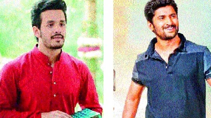 Akhil vs Nani Akhil vs Nani