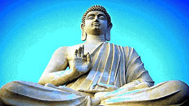 The Andhra Pradesh Tourism Development Corporation (APTDC) would install India’s tallest Buddha statue atop Seethamma Hill opposite Indra Keladri in Vijayawada city to turn it into a major attraction in the city. The Andhra Pradesh Tourism Development Corporation (APTDC) would install India’s tallest Buddha statue atop Seethamma Hill opposite Indra Keladri in Vijayawada city to turn it into a major attraction in the city.