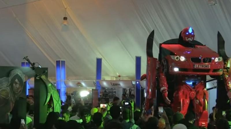 Some 20,000 Saudis decked out in costumes and face paint queued to get into Saudi Arabia's first-ever Comic Con. (Credit: YouTube/ AFP) Some 20,000 Saudis decked out in costumes and face paint queued to get into Saudi Arabia's first-ever Comic Con. (Credit: YouTube/ AFP)