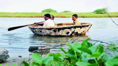 Representational image of a putti, or coracle, which is used for short-haul transport along the Krishna river in Telangana. (Representational image)