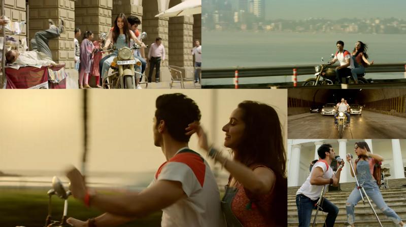 Screengrabs from the song. Screengrabs from the song.
