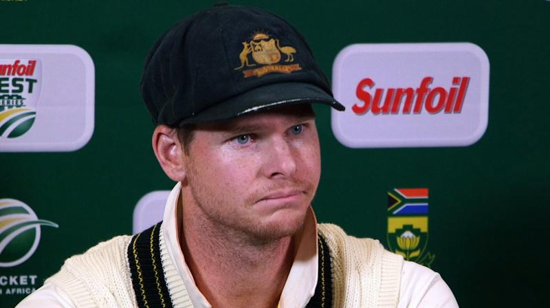 Smith has already been suspended for one Test and docked his entire match fee by the International Cricket Council for his role in a plot that saw teammate Cameron Bancroft tamper with the ball during the third Test against South Africa on Saturday. (Photo: AFP) Smith has already been suspended for one Test and docked his entire match fee by the International Cricket Council for his role in a plot that saw teammate Cameron Bancroft tamper with the ball during the third Test against South Africa on Saturday. (Photo: AFP)