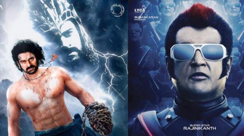 '2.0' is already breaking high records set by 'Baahubali 2'. '2.0' is already breaking high records set by 'Baahubali 2'.