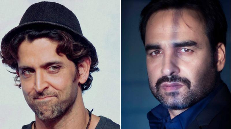 Hrithik Roshan and Pankaj Tripathi. Hrithik Roshan and Pankaj Tripathi.