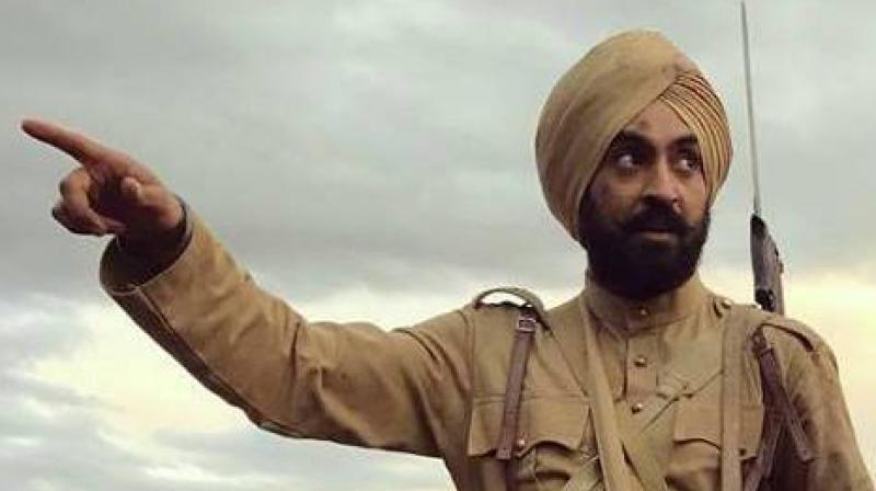 Diljit Dosanjh in 'Sajjan Singh Rangroot'. Diljit Dosanjh in 'Sajjan Singh Rangroot'.