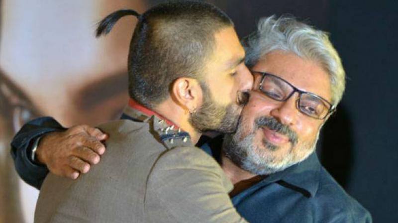 Sanjay Leela Bhansali and Ranveer Singh. Sanjay Leela Bhansali and Ranveer Singh.