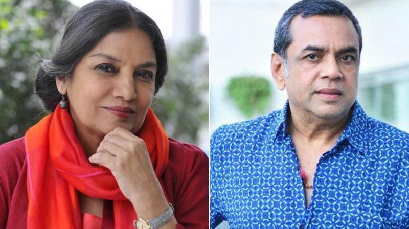 Shabana Azmi, Paresh Rawal. Shabana Azmi, Paresh Rawal.