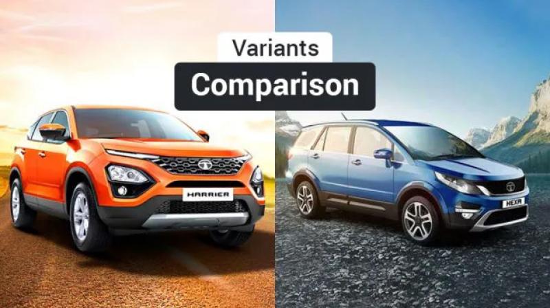 The Tata Hexa is bigger than the Harrier by every measure. The Tata Hexa is bigger than the Harrier by every measure.